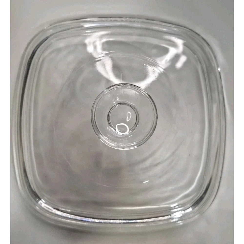 CorningWare Spice O Life Casserole Dish A-7-C White Pyroceramic with Glass Lid